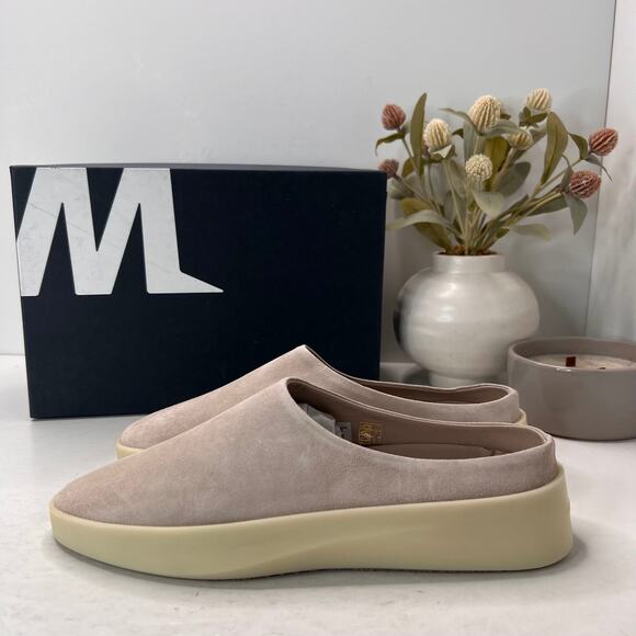 Wolf & Shepherd Other - Wolf & Shepherd Shoes Cruise Mule Fair Slip On Gray/Vanilla Men 7.5/Women 9 NWB